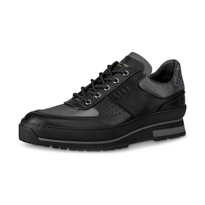 LV Harlem Monogram Sneakers 'Black EPI Leather'