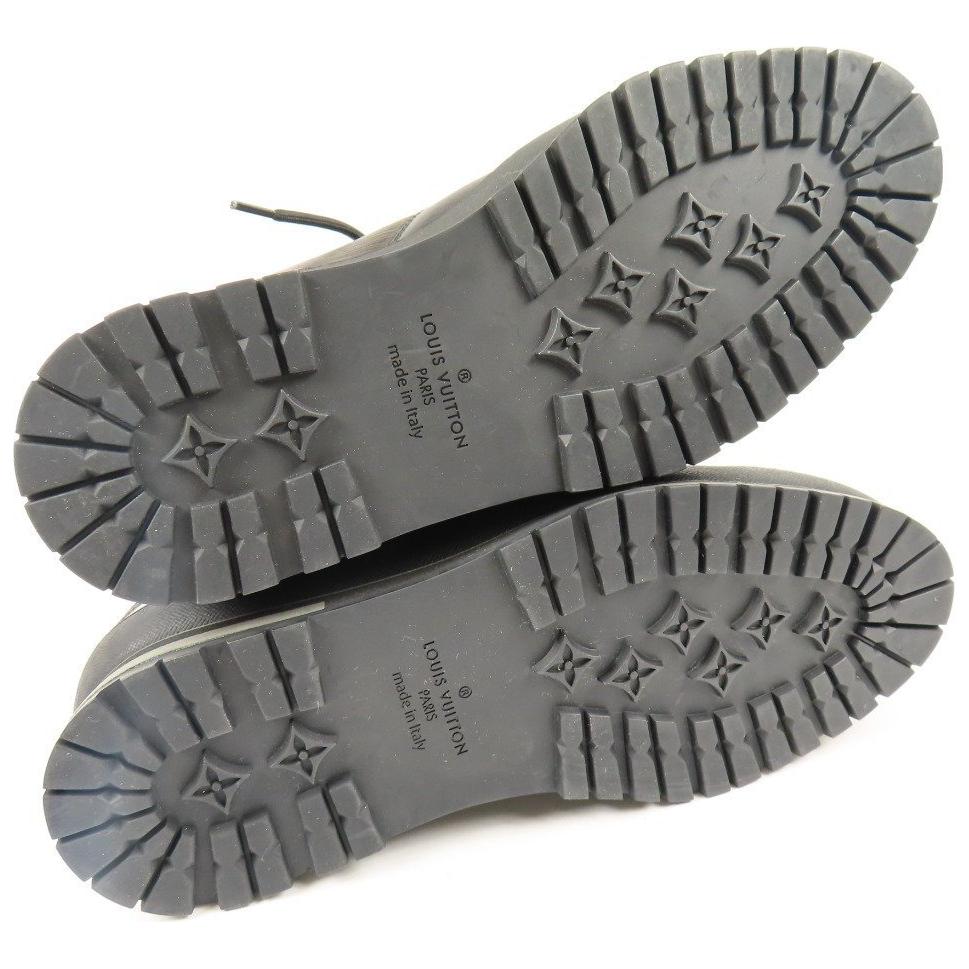 LV Harlem Monogram Sneakers 'Black EPI Leather' 圖 5