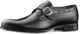 Louis Vuitton Haussmann Buckle Shoes 'Black' 1A2BFY