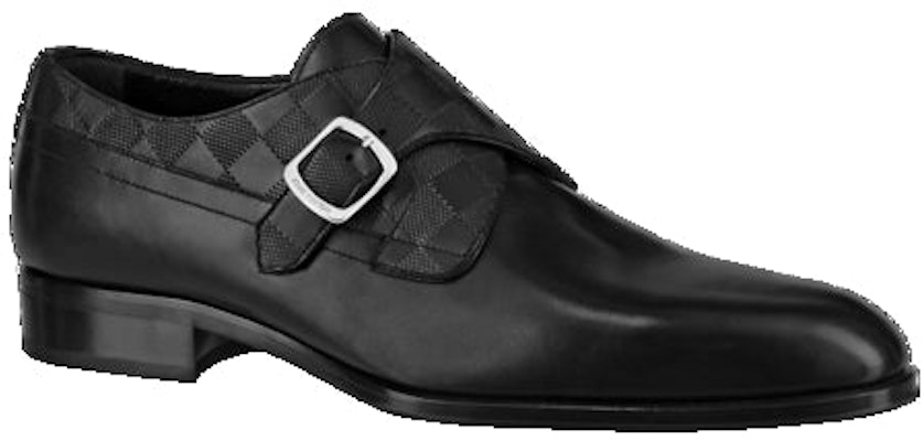 Louis Vuitton Haussmann Buckle Shoes 'Black' 1A2BFY Order Louis Vuitton Haussmann Buckle Shoes 'Black' 1A2BFY