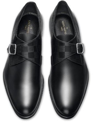 Louis Vuitton Haussmann Buckle Shoes 'Black' 1A2BFY Lookbook Louis Vuitton Haussmann Buckle Shoes 'Black' 1A2BFY
