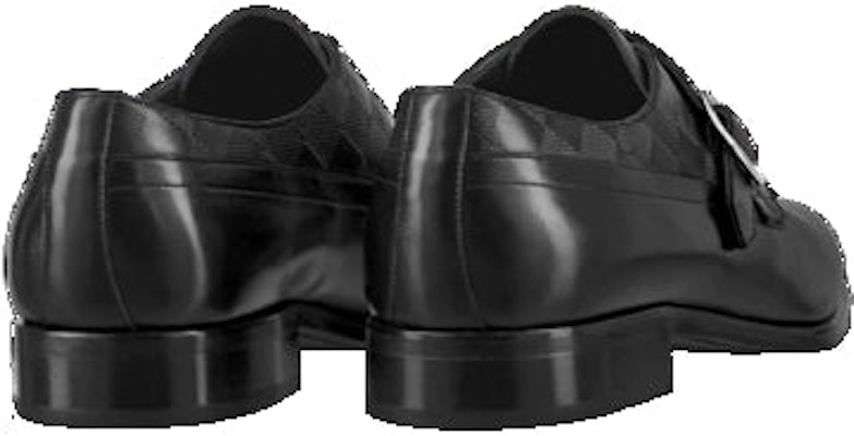 Louis Vuitton Haussmann Buckle Shoes 'Black' 1A2BFY Shop Louis Vuitton Haussmann Buckle Shoes 'Black' 1A2BFY