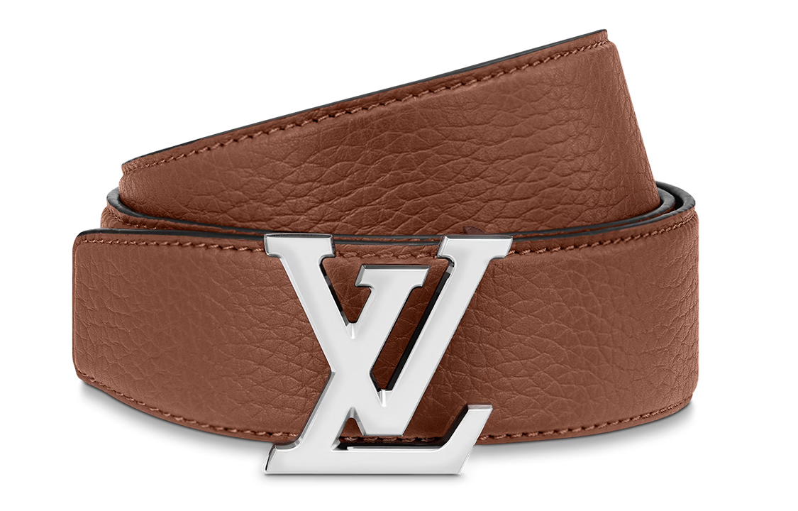 Louis Vuitton Heritage Reversible Monogram Belt Brown Unisex 35cm Width M8220V