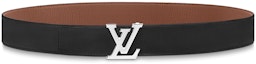 Lookbook 路易威登經典雙面Monogram腰帶棕色男女款35cm寬 M8220V