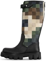 Louis Vuitton High-Top Boot 'Green Leather' 1ACNEN Louis Vuitton High-Top Boot 'Green Leather' 1ACNEN
