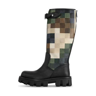 LV High-Top Boot 'Green Leather'
