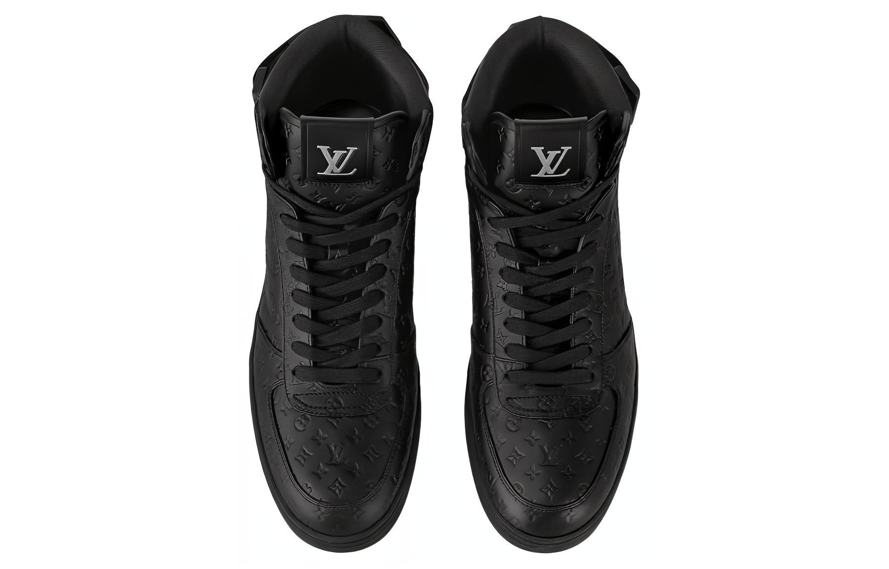 Shop Louis Vuitton High-Top Sneaker ''Schwarz'' 1AC4VR