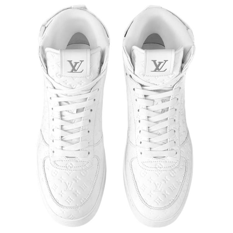 Shop Louis Vuitton Kasut Tinggi 'Putih' 1AC4V9