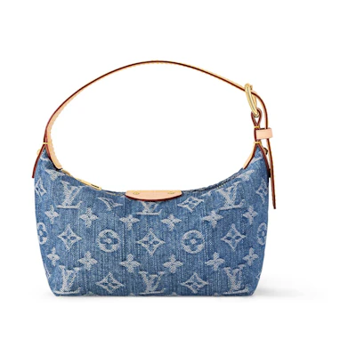 Louis Vuitton Hills Pochette Monogram Denim Blue