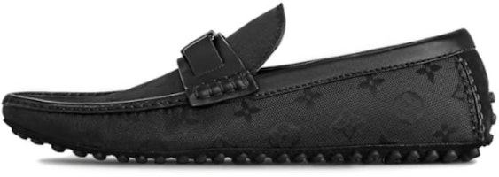 Louis Vuitton Hockenheim Moccasin 'Black Leather' 1ACDZ8 Louis Vuitton Hockenheim Moccasin 'Black Leather' 1ACDZ8