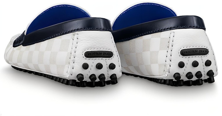 Louis Vuitton Hockenheim Moccasin 'White Grain' 1A8ILX Lookbook Louis Vuitton Hockenheim Moccasin 'White Grain' 1A8ILX