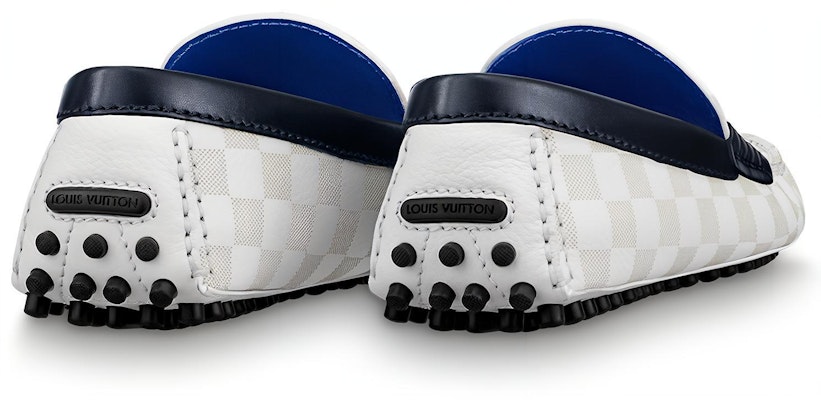 Louis Vuitton Hockenheim Moccasin 'White Grain' 1A8ILX Shop Louis Vuitton Hockenheim Moccasin 'White Grain' 1A8ILX