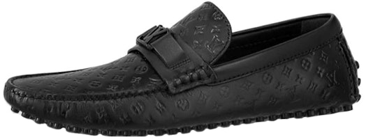 Louis Vuitton Hockenheim Moccasin Shoes 'Black Minimonogram' 1ABM4R Louis Vuitton Hockenheim Moccasin Shoes 'Black Minimonogram' 1ABM4R