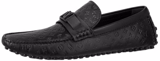 Louis Vuitton Hockenheim Moccasin Shoes 'Black Minimonogram' 1ABM4R Louis Vuitton Hockenheim Moccasin Shoes 'Black Minimonogram' 1ABM4R