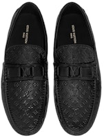 Kasut Louis Vuitton Hockenheim Moccasin 'Hitam Minimonogram' 1ABM4R Lookbook Kasut Louis Vuitton Hockenheim Moccasin 'Hitam Minimonogram' 1ABM4R