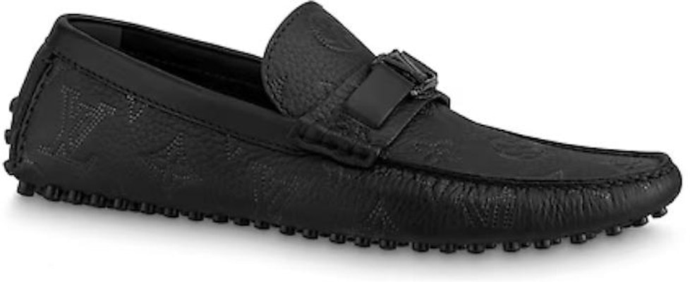 Louis Vuitton Hockenheim Moccasin Shoes 'Black Monogram' 1AAN2N Order Louis Vuitton Hockenheim Moccasin Shoes 'Black Monogram' 1AAN2N