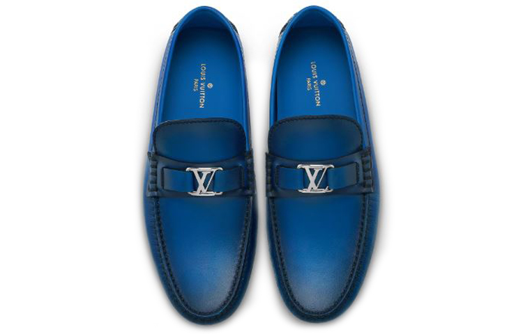 Shop 路易威登 Hockenheim 輕便豆豆鞋 ''藍色'' 1A5UUA