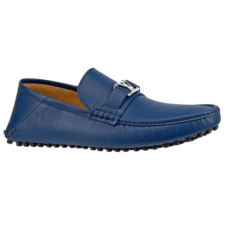 Order Louis Vuitton Hockenheim Mokassinschuhe ''Blau EPI'' 1A4TW2