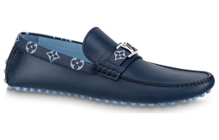 Order Mocasines Louis Vuitton Hockenheim 'Azules con Cuello de Monograma' 1AAN5H