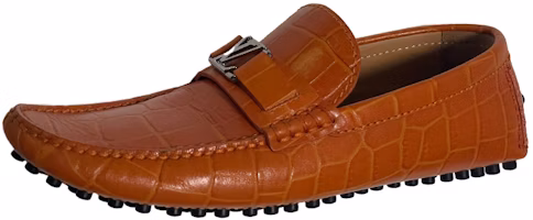 Louis Vuitton Hockenheim Moccasin Shoes 'Bright Brown' 1A4U00 Louis Vuitton Hockenheim Moccasin Shoes 'Bright Brown' 1A4U00