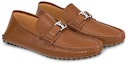 Lookbook Louis Vuitton Kasut Moccasin Hockenheim 'Coklat' 1A4TV8