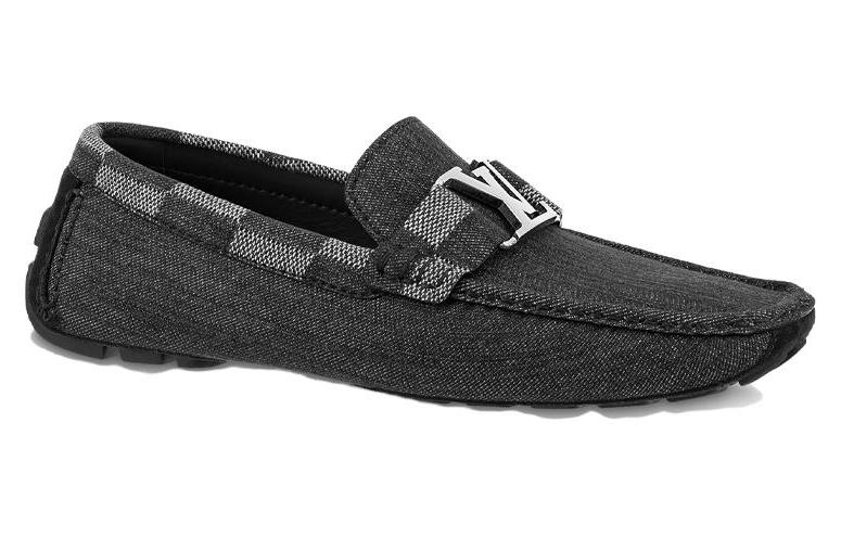 Order ルイ・ヴィトン ホッケンハイム モカシン グレー格子柄 (Rui Vu~iton Hokkenhaimu Mokashin Gurē Kōshigara) 1A9YRW