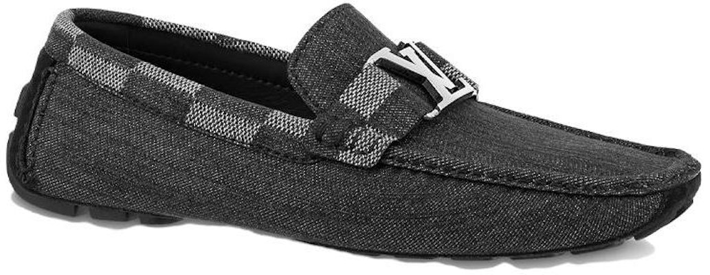 Louis Vuitton Hockenheim Moccasin Shoes 'Grey with Plaid Collar' 1A9YRW Order Louis Vuitton Hockenheim Moccasin Shoes 'Grey with Plaid Collar' 1A9YRW