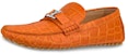 Kasut Louis Vuitton Hockenheim Moccasin 'Orange' 1A4U0Q