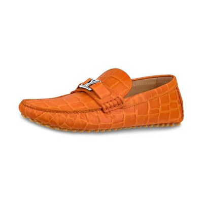 LV Hockenheim Moccasin Shoes 'Orange'