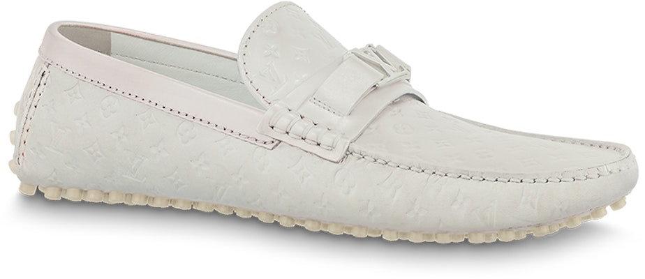 Louis Vuitton Hockenheim Moccasin Shoes 'White Minimonogram' 1ABM3T Order Louis Vuitton Hockenheim Moccasin Shoes 'White Minimonogram' 1ABM3T