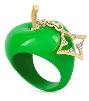 LOUIS VUITTON Hollow Green Apple Pendant Ring - Unisex MP3325 Buy LOUIS VUITTON Hollow Green Apple Pendant Ring - Unisex MP3325