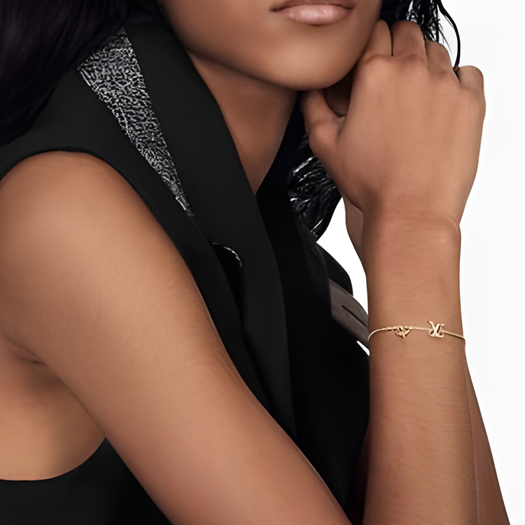 Louis Vuitton Iconic Crystal Bracelet Gold M00587 圖 5