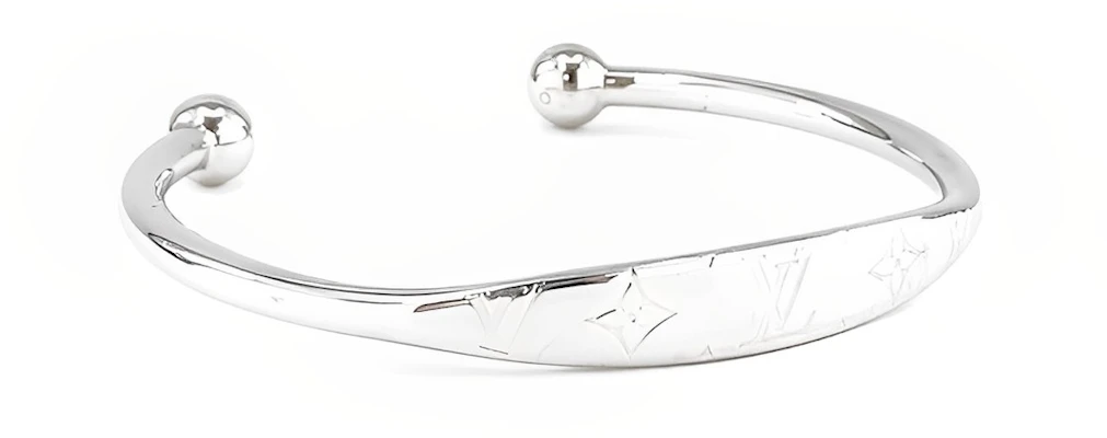 路易威登經典圖案純銀黃銅情侶手鐲 M64840 Lookbook 路易威登經典圖案純銀黃銅情侶手鐲 M64840