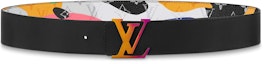 Lookbook LOUIS VUITTON Initiales Monogram Leather Belt Multicolor 4cm Accessory M8268U