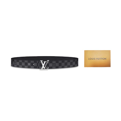 Louis Vuitton Initiales Reversible Leather Belt 4cm Wide M0107