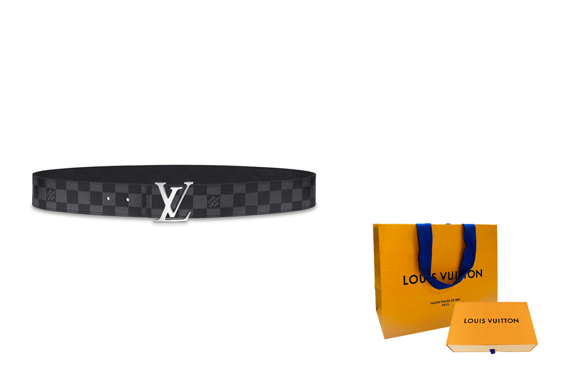 Louis Vuitton Initiales Reversible Leather Belt 4cm Wide M0107 圖 6