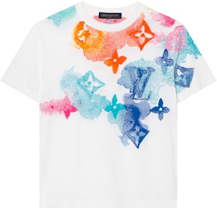 LOUIS VUITTON Kaos Kerah Bulat Motif Bunga Logo Tinta. 1A8QWA Buy LOUIS VUITTON Kaos Kerah Bulat Motif Bunga Logo Tinta. 1A8QWA