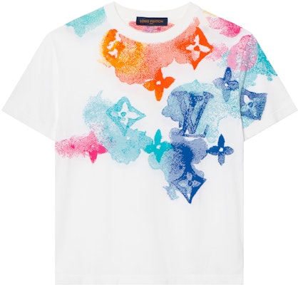 LOUIS VUITTON Kaos Kerah Bulat Motif Bunga Logo Tinta. 1A8QWA Buy LOUIS VUITTON Kaos Kerah Bulat Motif Bunga Logo Tinta. 1A8QWA