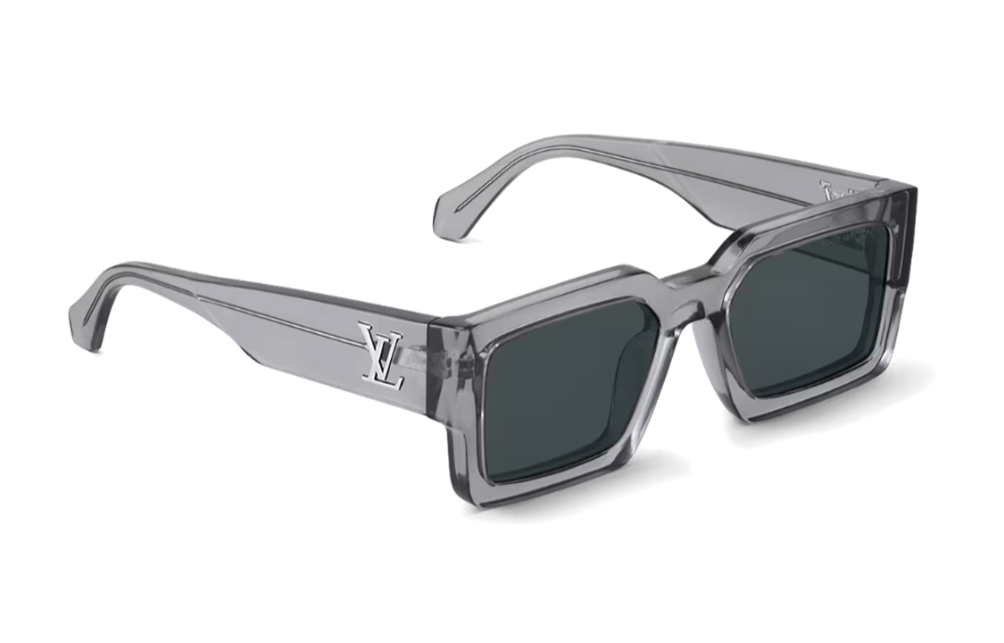 Louis Vuitton Irregular Gray Acetate Sunglasses Unisex Couple Style. Z2076W 圖 3