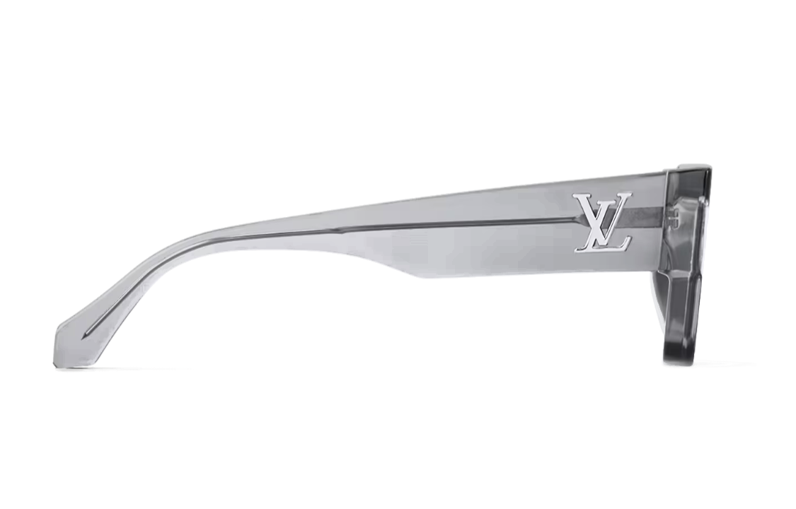 Louis Vuitton Irregular Gray Acetate Sunglasses Unisex Couple Style. Z2076W 圖 4