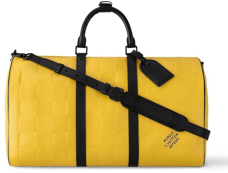louis-vuitton-keepall-50-damier-scuba-yellow