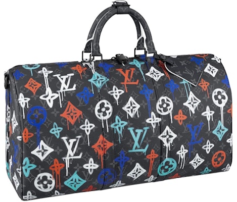 Louis Vuitton Keepall Bandoulière 50 LV Graffiti Multicolor Buy Louis Vuitton Keepall Bandoulière 50 LV Graffiti Multicolor