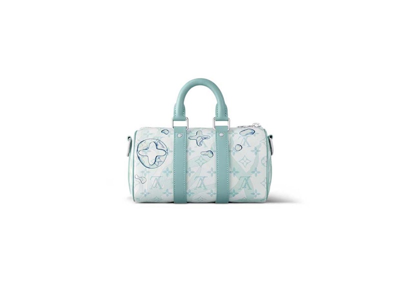 Louis Vuitton Keepall Bandouliere 25 Crystal Blue 圖 2