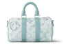 Order 路易威登 Keepall Bandouliere 25 水晶藍