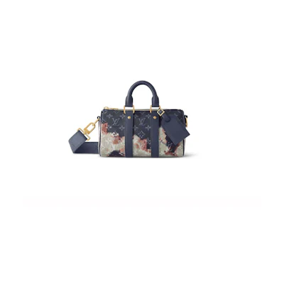 Louis Vuitton Keepall Bandouliere 25 Ink Blue