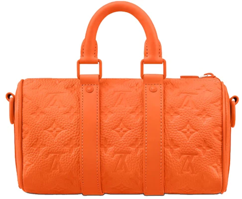 Louis Vuitton Keepall Bandouliere 25 Embossed Monogram Oranye Order Louis Vuitton Keepall Bandouliere 25 Embossed Monogram Oranye