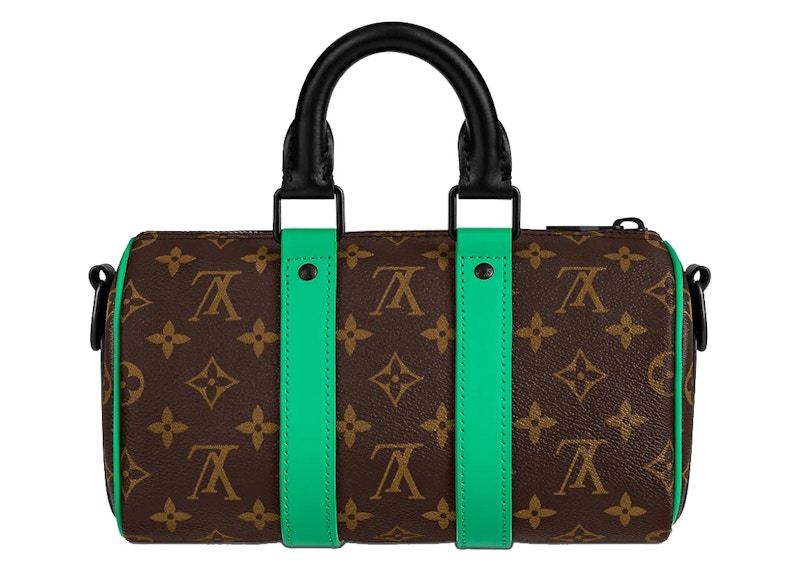 Order 路易威登 Keepall Bandouliere 25 Monogram Macassar 薄荷綠旅行包