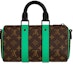 Order 路易威登 Keepall Bandouliere 25 Monogram Macassar 薄荷綠旅行包