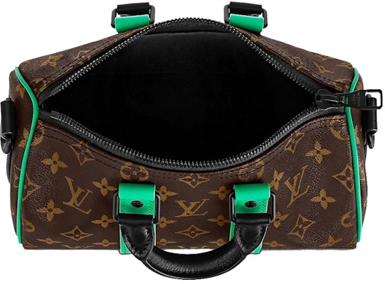 路易威登 Keepall Bandouliere 25 Monogram Macassar 薄荷綠旅行包 Lookbook 路易威登 Keepall Bandouliere 25 Monogram Macassar 薄荷綠旅行包