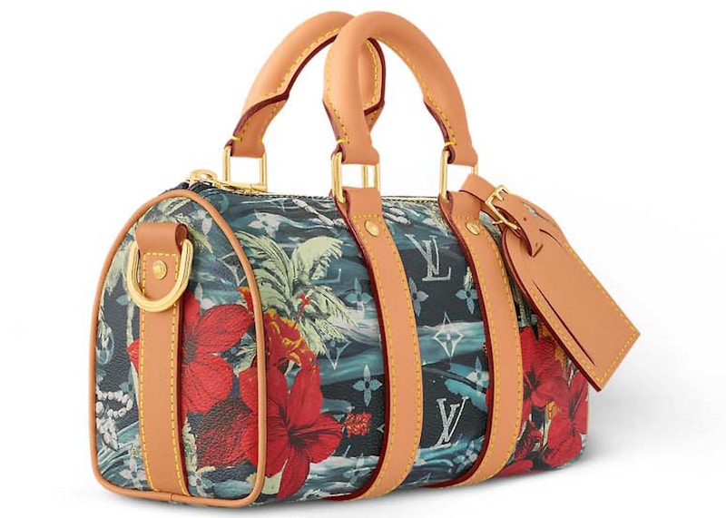 Order Louis Vuitton Keepall Bandouliere 25 Monograma Surfin Azul Marino